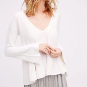 Free People Sundae Pullover Sweater sz Large